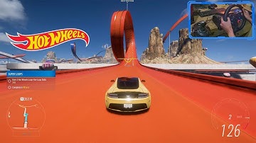 Super Loops - Forza Horizon 5 Hot Wheels | Logitech g29 Gameplay