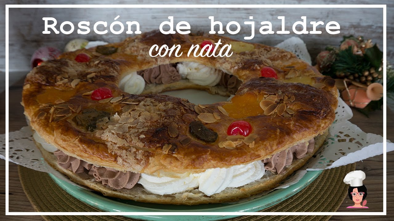 Cómo se hace el roscón de reyes de hojaldre