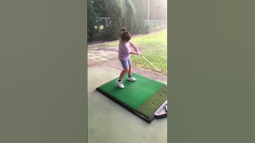 #李安安打高爾夫慢動作 240fps 0.125x #YOLO #動作捕捉 #VLM #視覺語言模型