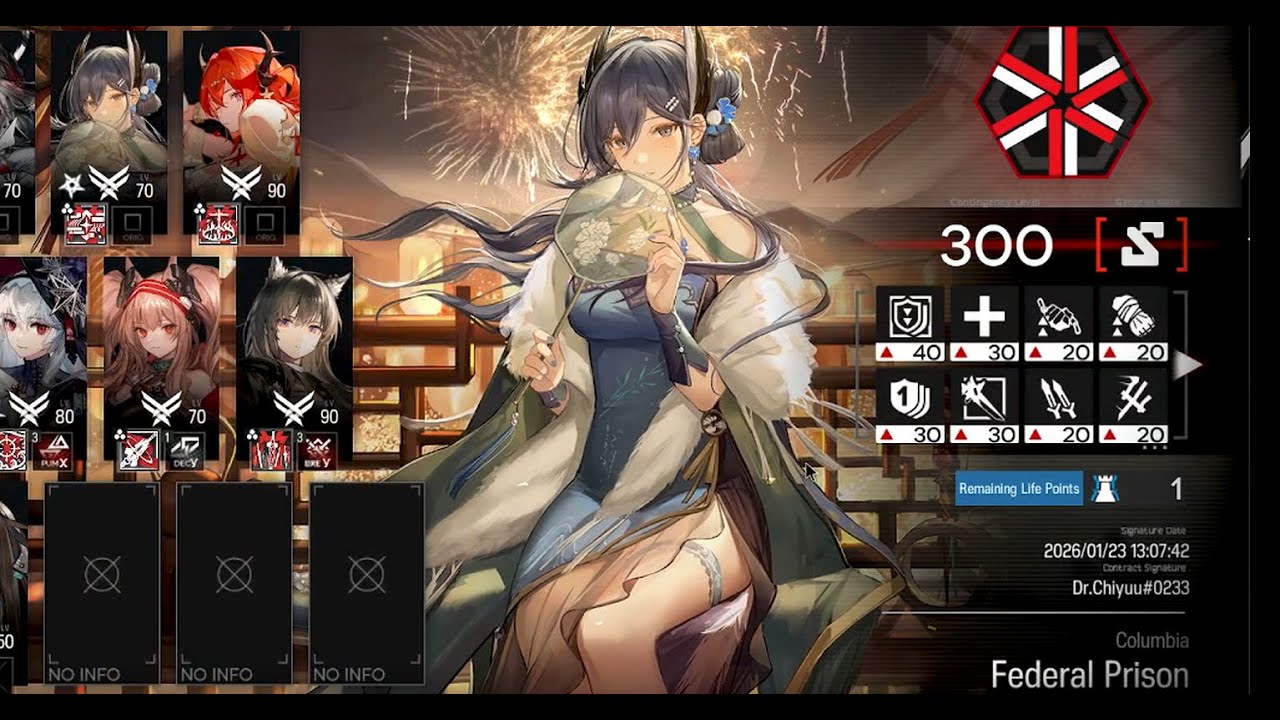 CC#4 Rotating Map 1 - Federal Prison MAX Risk | Arclight (Arknights)