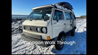 1991 Vanagon Syncro walk through