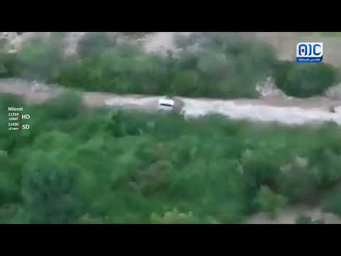 شاهد سيول وادي يشبم بشبوة تجرف سيارة نوع فوكسي عصر اليوم الجمعة متداول