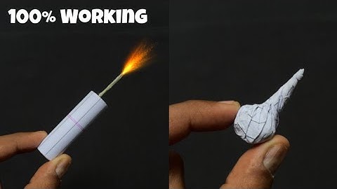 How To Make Diwali Crackers At Home - Stap By Stap Diwali Crackers Making - DIY Diwali Crackers
