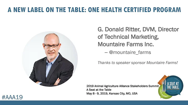 Dr. G. Donald Ritter - A New Label on the Table: O...