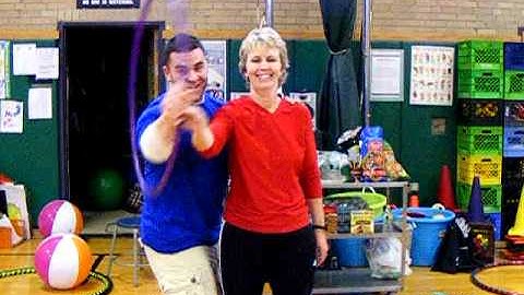 Learning Hula Hoop Trick - Figure 8