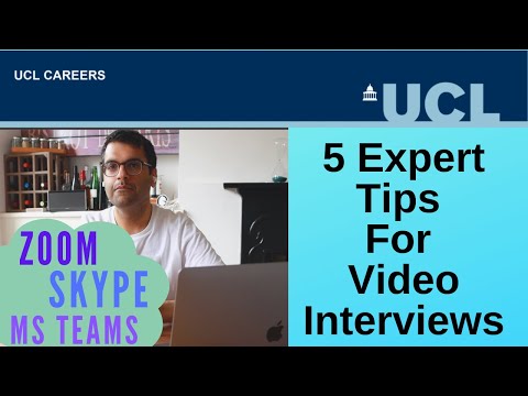 5 Expert Tips For Live Video Interviews  |  CareersLab