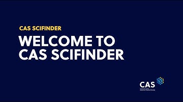 Welcome to CAS SciFinder®