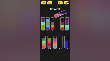 Water Sort Puzzle - level 288
