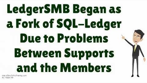 What is LedgerSMB ERP?