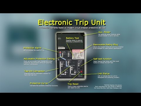 Circuit breaker electronic trip unit explained