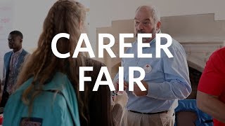 Career Day at Clark University with the Career Connections Center