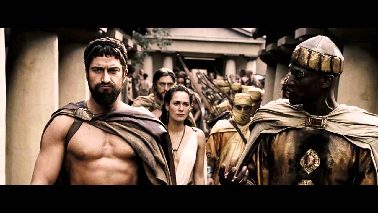 AI) Animated movie scene, 300 : This is Sparta!!, #300 #Sparta #Leo