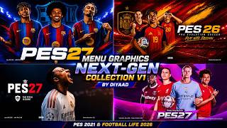 Menu Graphics Next-Gen Collection V1 by diyaad - PES 2021 & Football Life 2026