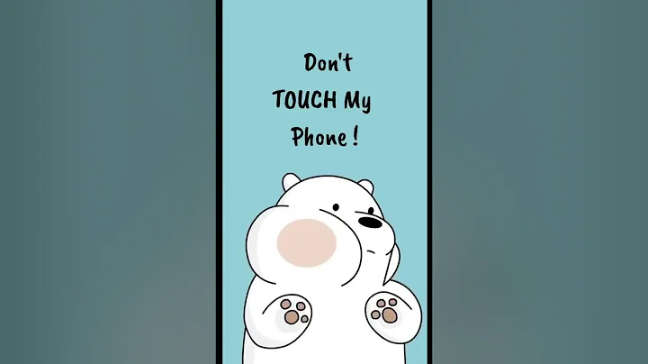 Don't Touch My Phone Wallpaper Ideas🙅‍♂️💡