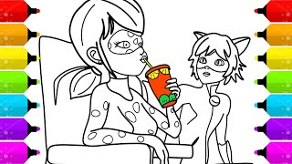 Miraculous Art Magic: Coloring Ladybug and Cat Noir in the Cinema! by Coloring GAMEPLAY TV 12,087 views 4 months ago 8 minutes, 8 seconds