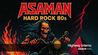 Highway Inferno  New Heavy Metal 1980s  By Asaman metal hardrock guitar maiden