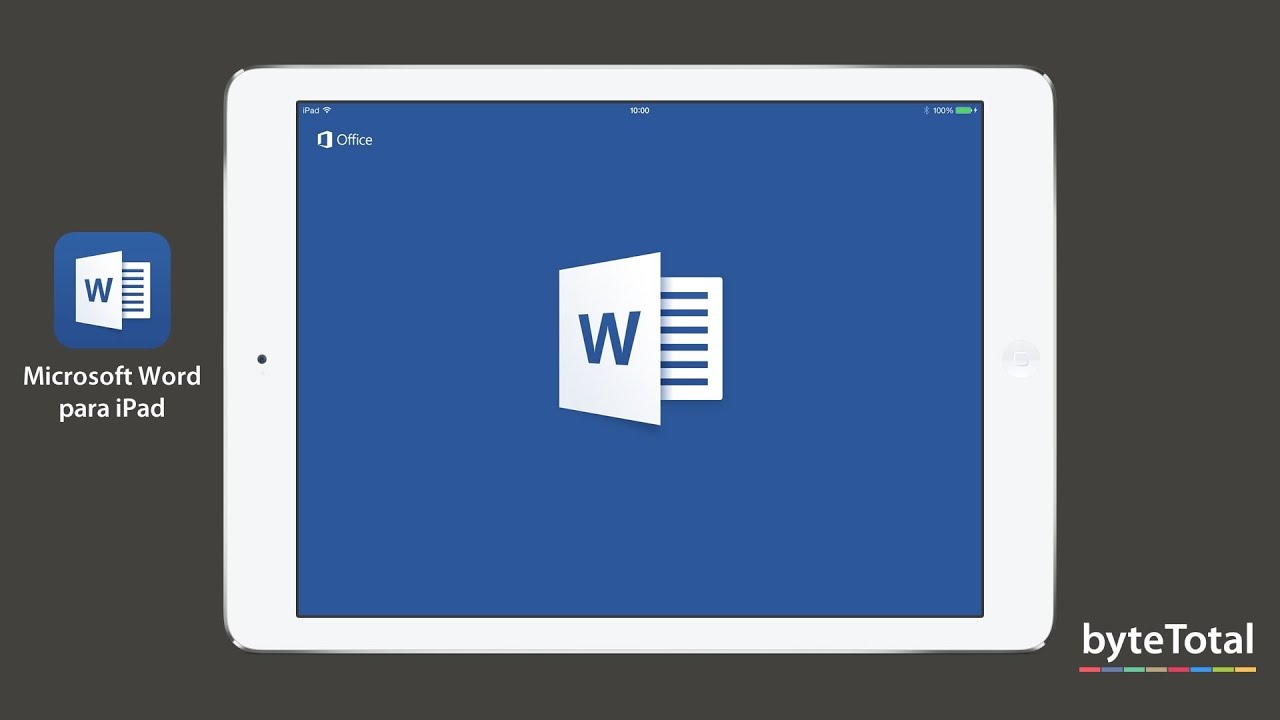 word x ipad