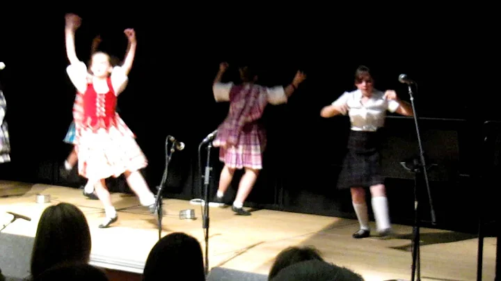 Gergel School in Scotland - Highland Dancing