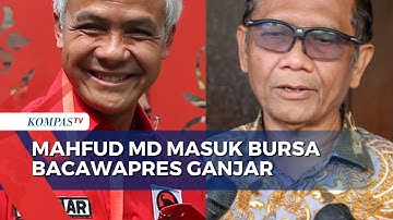 Isu Jadi Bacawapres Ganjar, Mahfud: Biar Parpol yang Jawab
