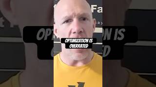 Optimization is overrated #workout #fitness