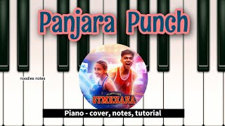 Panjara Punch - Alappuzha Gymkhana Piano - Cover, Notes, Tutorial Anthony D, Vishnu, Naslen