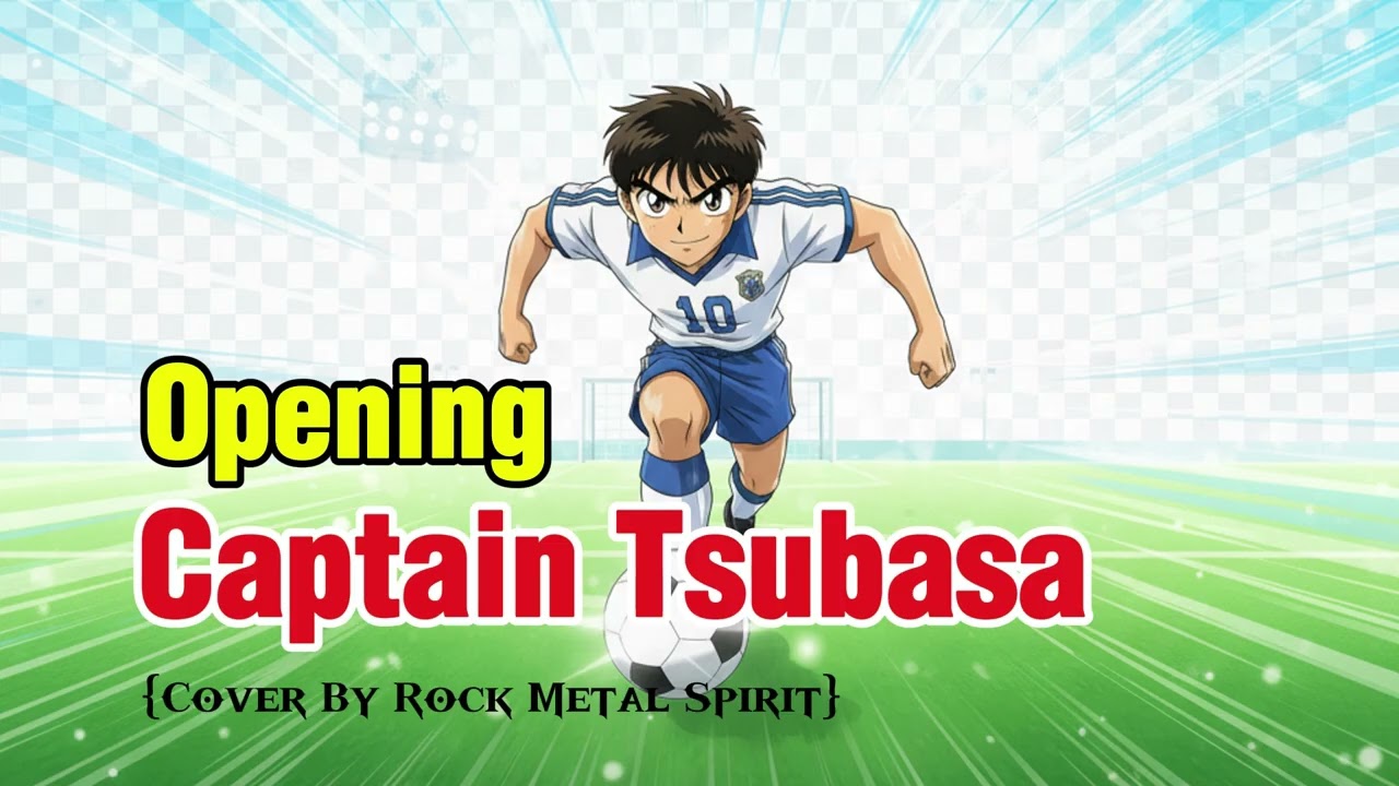 Lagu Captain Tsubasa - Ayo Lihat Semua | Hard Rock Modern Cover By Rock Metal Spirit