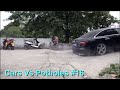 Cars Vs Potholes #16 | Unusual Reverse Bump Insloped