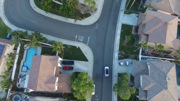 Drone Following Friend