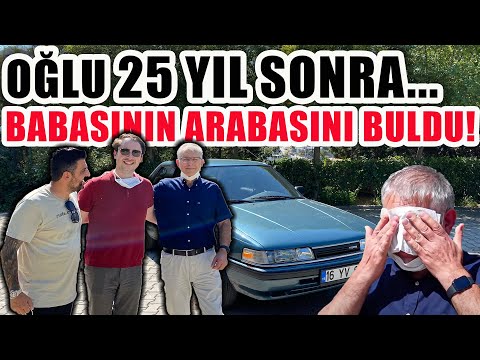 Oğlu 25 Yıl Sonra Babasının Arabasını Buldu, Toplattı ve Hediye Etti | İşte O Anlar!