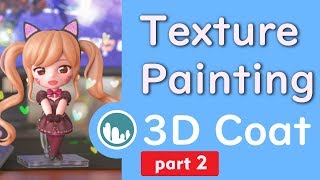 3D texture painting in 3D Coat [Part2]