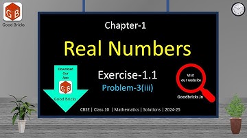 Exercise-1.1 | Problem-3 (iii) | Chapter-1| Real Numbers | CBSE |Class-10| Math #ncert #exercise