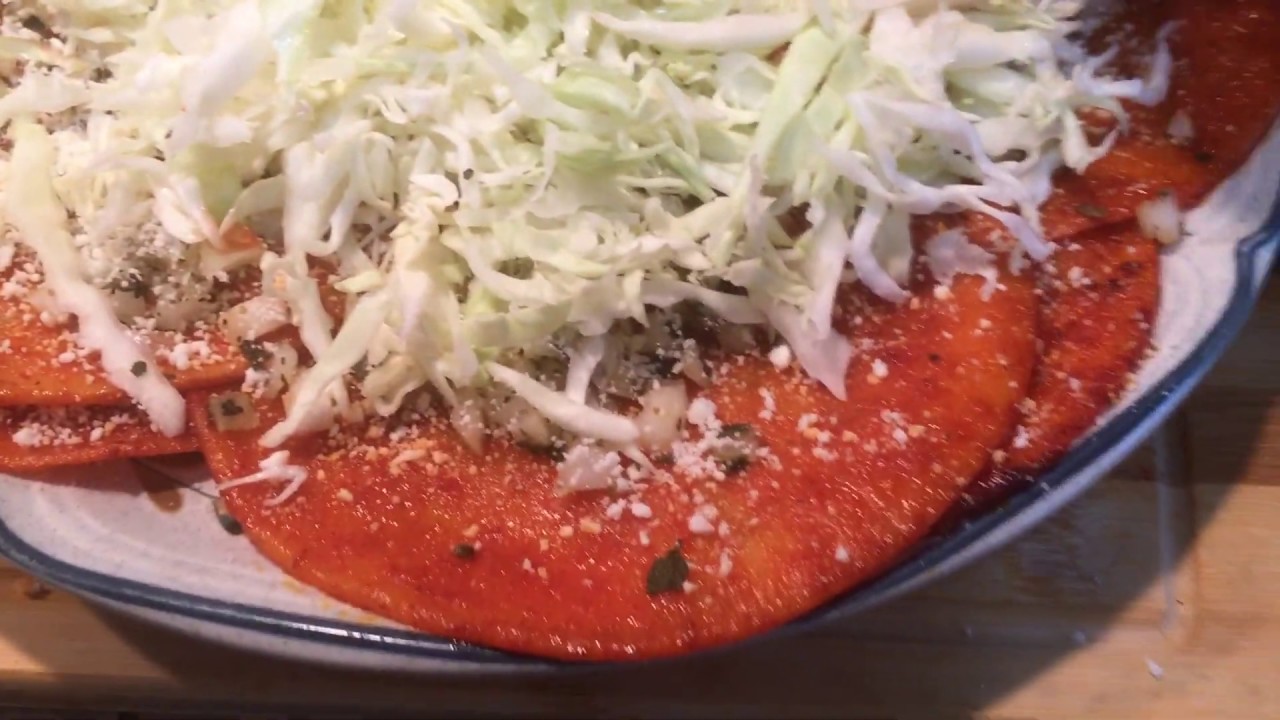 ENCHILADAS MICHOACANAS COCINANDO CON EVA YouTube