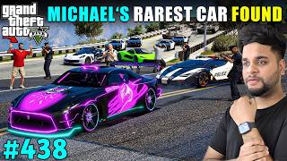 FINALLY MICHAEL'S RAREST CAR FOUND IN BIGGEST CAR AUCTION | GTA 5 GAMEPLAY #438 | GTA V screenshot 2