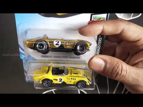 Hot Wheels Super Treasure Hunt - Corvette Grand Sport Roadster - FXG-D Hot Wheels Super Treasure Hunt - Corvette Grand Sport Roadster - FXG-D