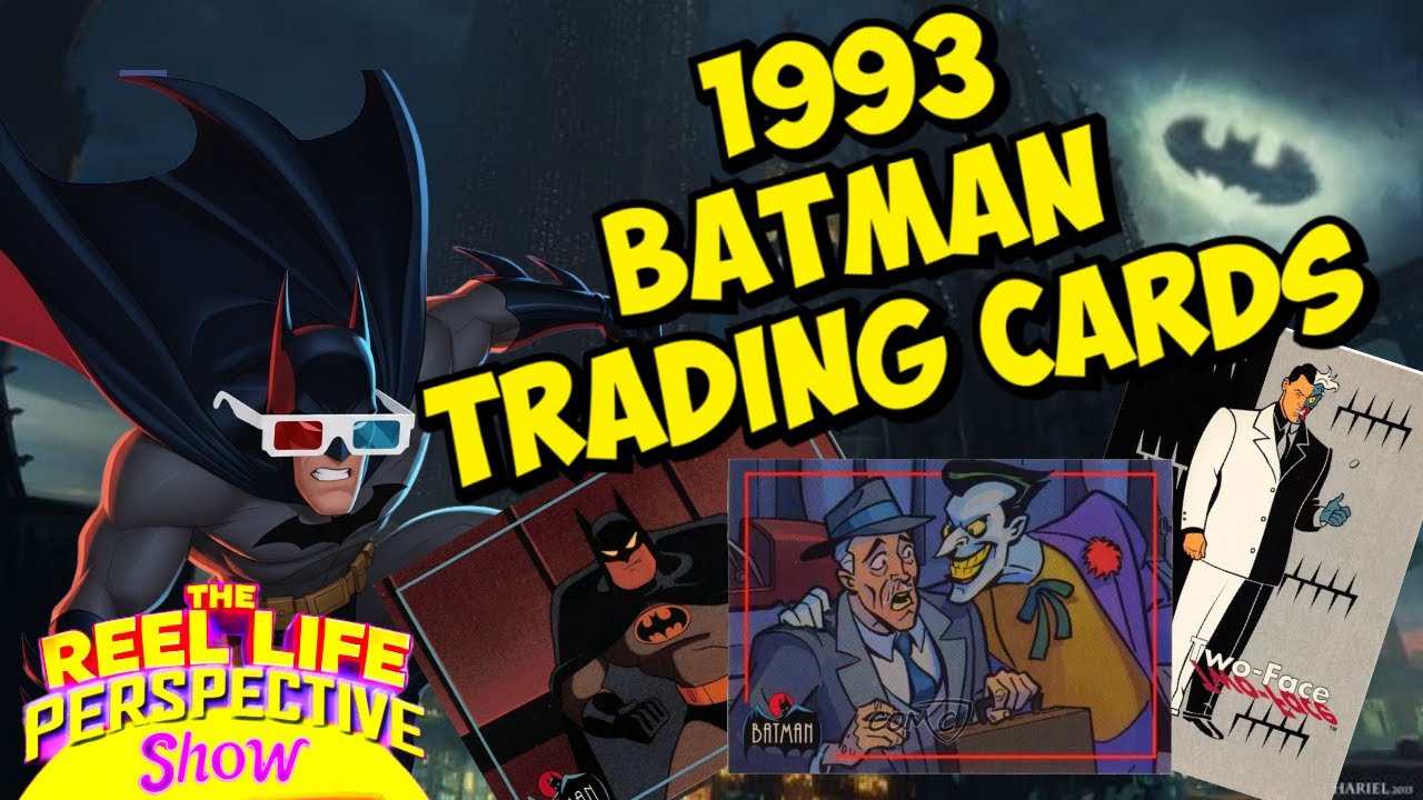 HOLY VINTAGE CARDS, BATMAN! Ripping Batman the Animated Series 