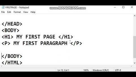 Computer 9th Chapter 5 Lecture No 3  HTML,HEAD,BODY