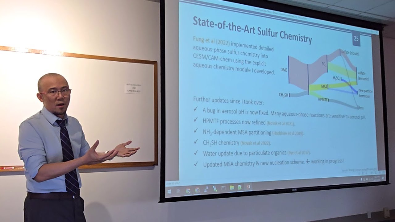 Siyuan Wang, CIRES & ESRL: Marine Aerosols