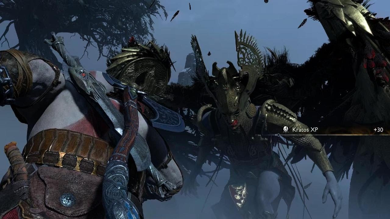 God of War Ragnarök Kratos Ripps Off Valkyrie Wings YouTube