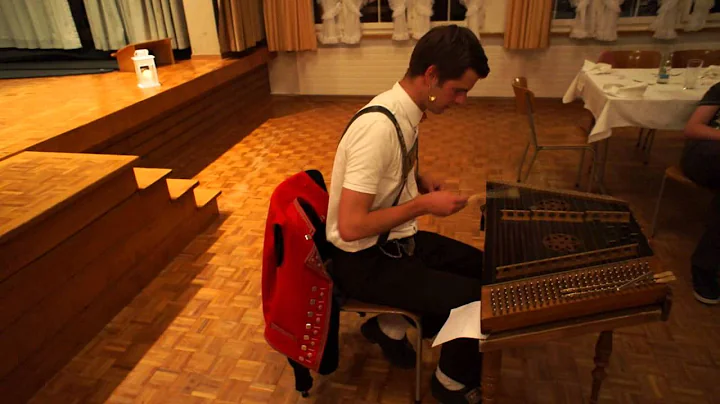 Dmonstration Hackbrett, Nicolas Senn, Appenzell 2013