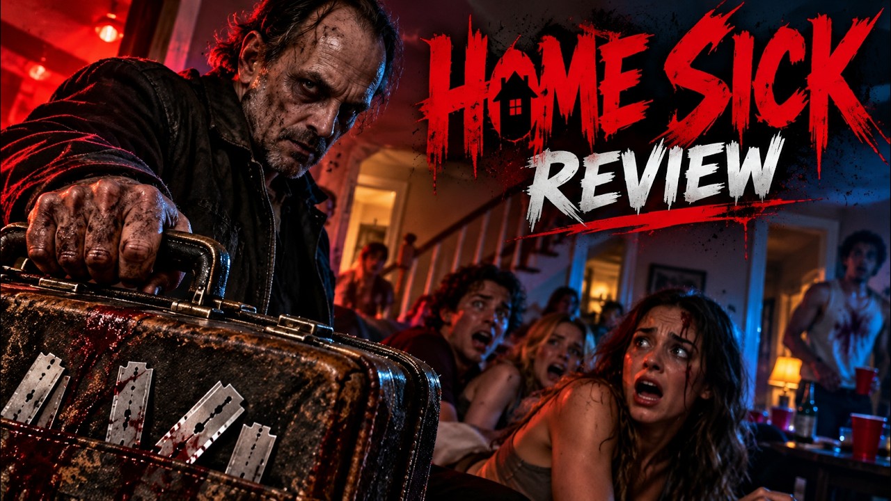 HOME SICK (2007) Horror Movie Review | Bill Moseley | Bloody Underground Slasher!