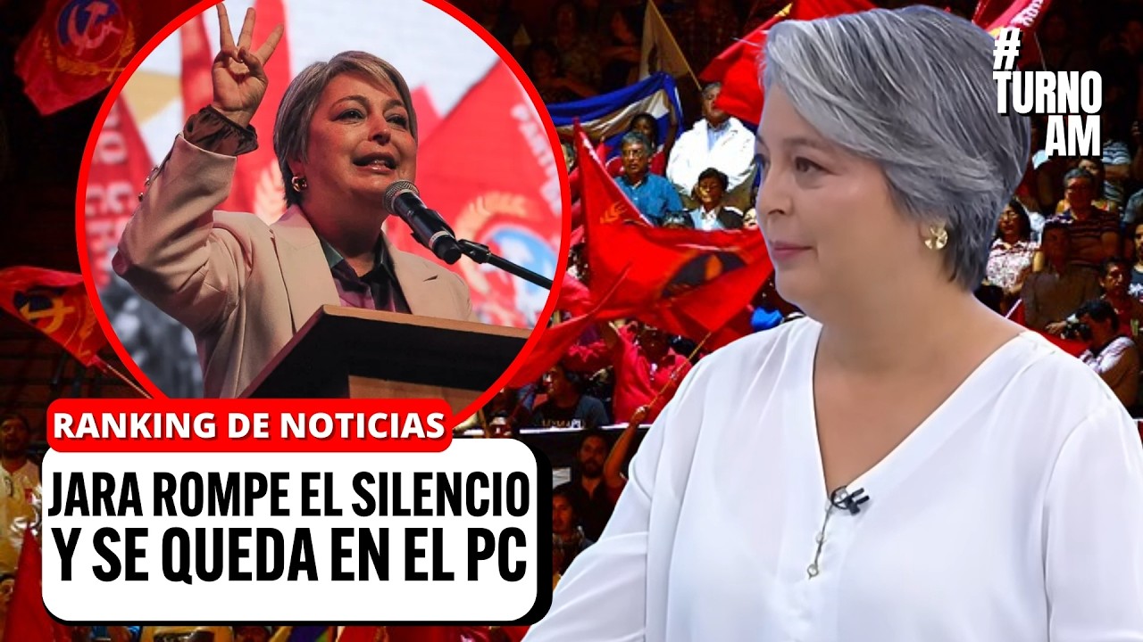 Jeannette Jara ROMPE el silencio: Se queda en el PC y lanza DURAS críticas a Boric y Kast | #TURNOAM