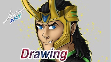 Loki (Thor: Ragnarok) - PROCREATE
