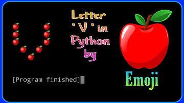 Print V in Python ||Vivek telugu Library ||🍎