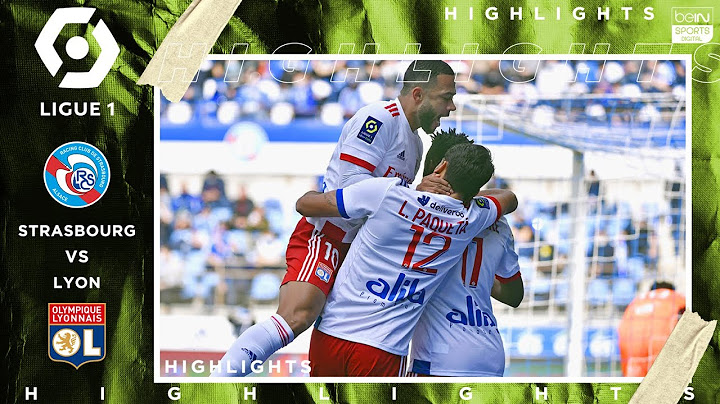 Strasbourg 2 - 3 Lyon - HIGHLIGHTS & GOALS - 10/18/2020