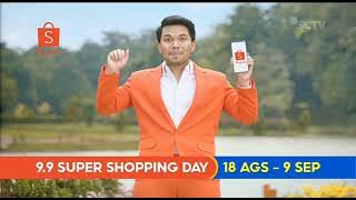 Download lagu Shopee 9.9 Super Shopping Day • Belanja Bebas 2 • TVC Edisi 2022 • Iklan Indonesia 15 sec