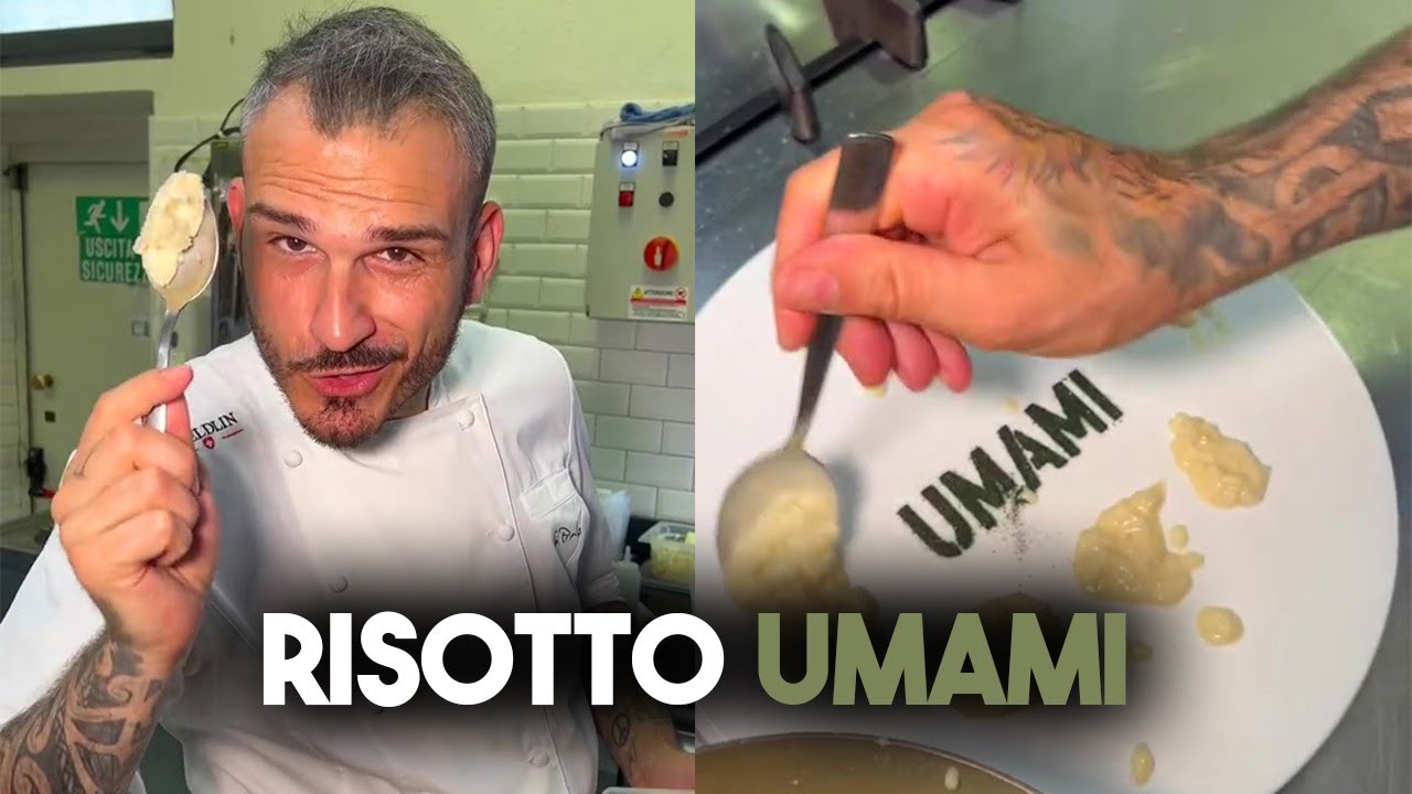 RISOTTO UMAMI - Chef Roberto Di Pinto