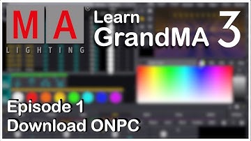 E01 - OnPC Screens and System Views - GrandMA 3 OnPC Tutorial