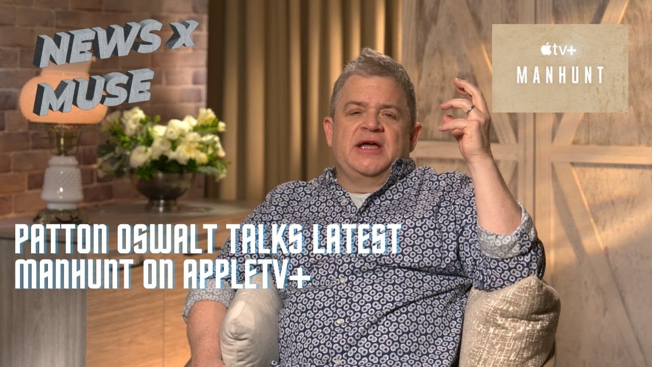 Patton Oswalt Talks Latest Manhunt on AppleTV+ YouTube
