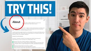 4 LinkedIn Profile Tips to Get Jobs on LinkedIn! (2024) screenshot 1