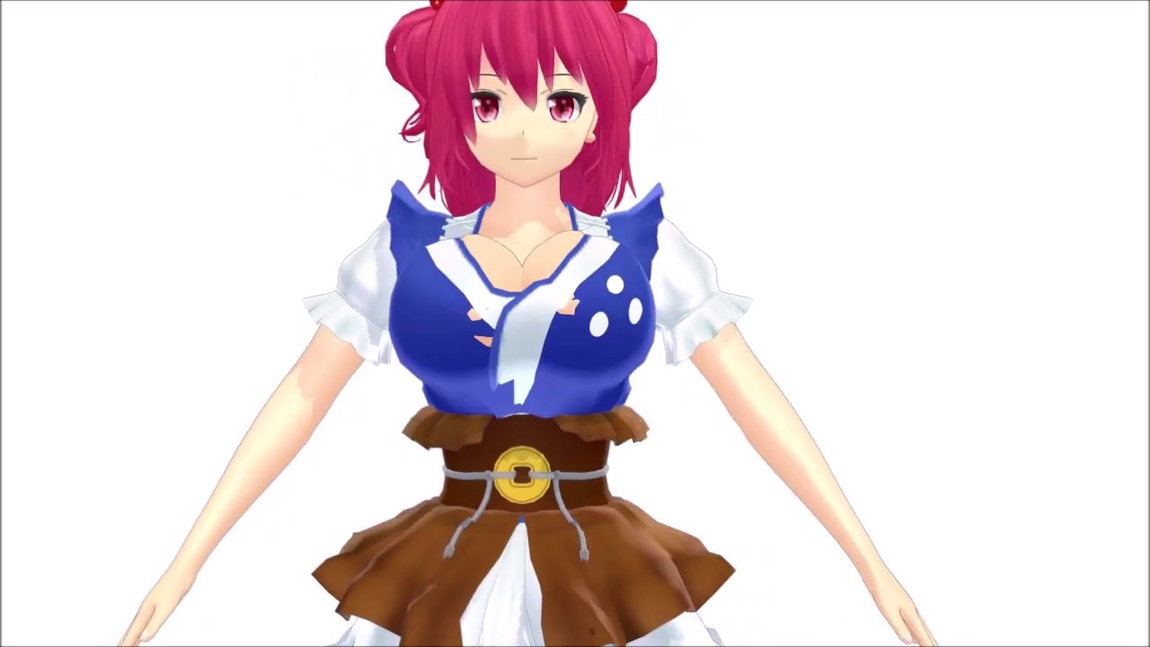 東方mmd ジャンプする小野塚小町 Youtube